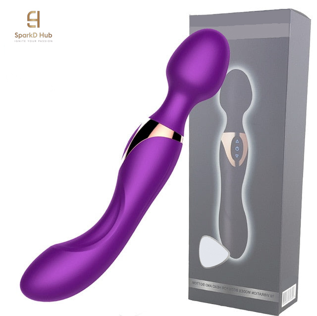 SelfTime Powerful Vibrator Sex Toy Wand with 10 different speeds and modes